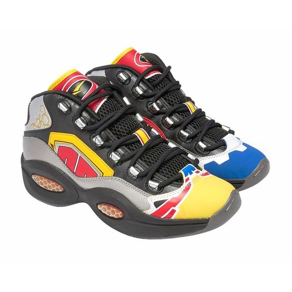 Reebok Other - Reebok Power Rangers Question Mid Megazord Men's Basketball Shoes GY0590 Iverson